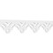 Ekena Millwork Robertson Architectural Grade PVC Running Trim, 8"H x 5/8"P x 48"L RUNP08X0625X48RBT - alternate 1